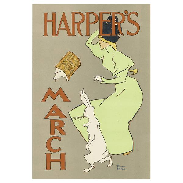 

Картина на холсте LegendArte Harper's March 1895, многоцветный