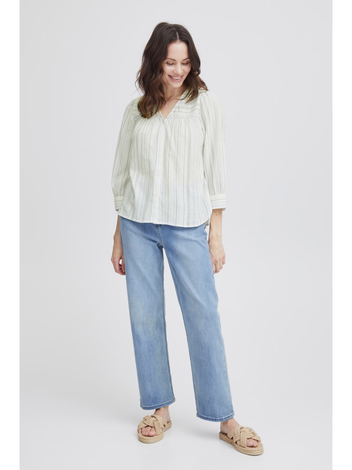 

Рубашка с длинными рукавами FRNADU, стандартный крой, цвет Hydrangea Mix Fransa