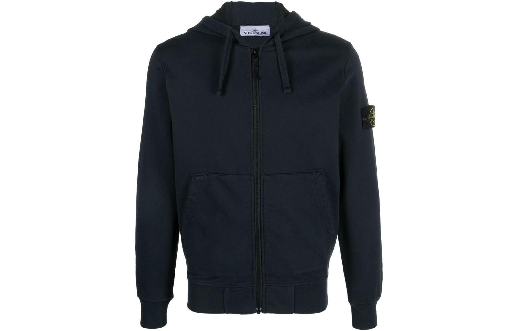 

STONE ISLAND Толстовка мужская темно-синяя