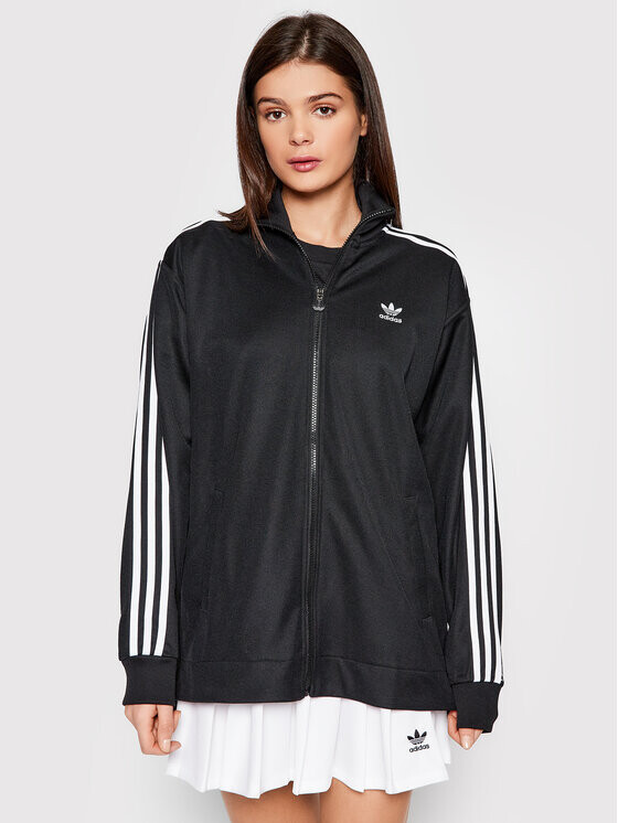 

Толстовка свободного кроя Adidas, черный