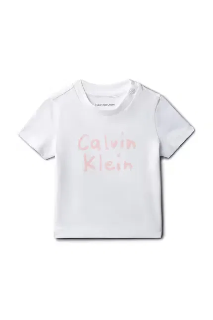 Футболка хлопковая Calvin Klein Jeans, белый