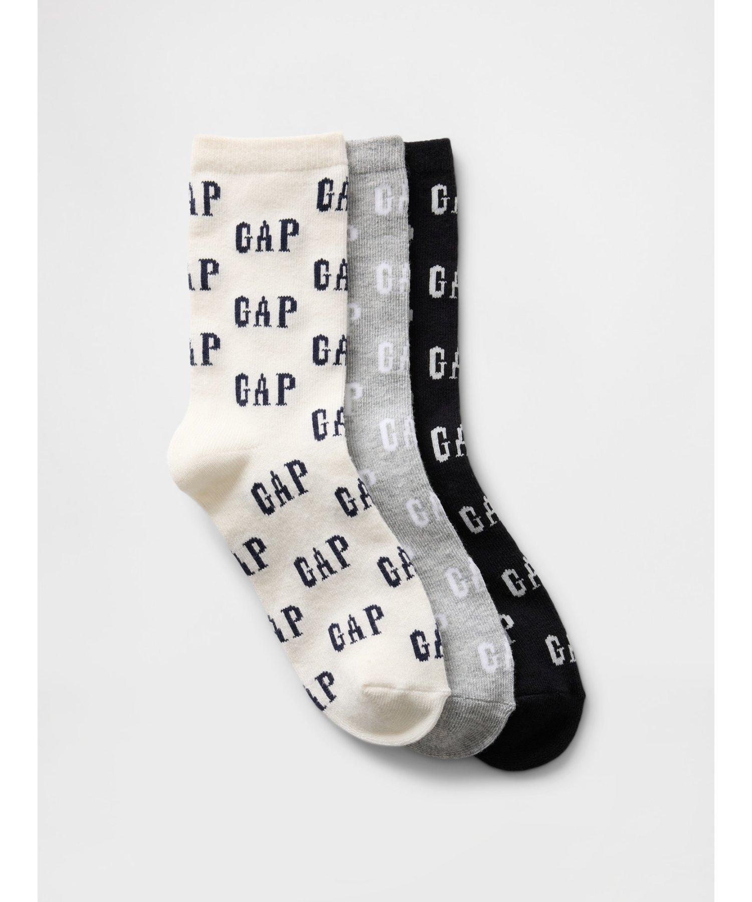 Носки с логотипом (K)GAP, комплект из 3 пар (детские), MULTI_5