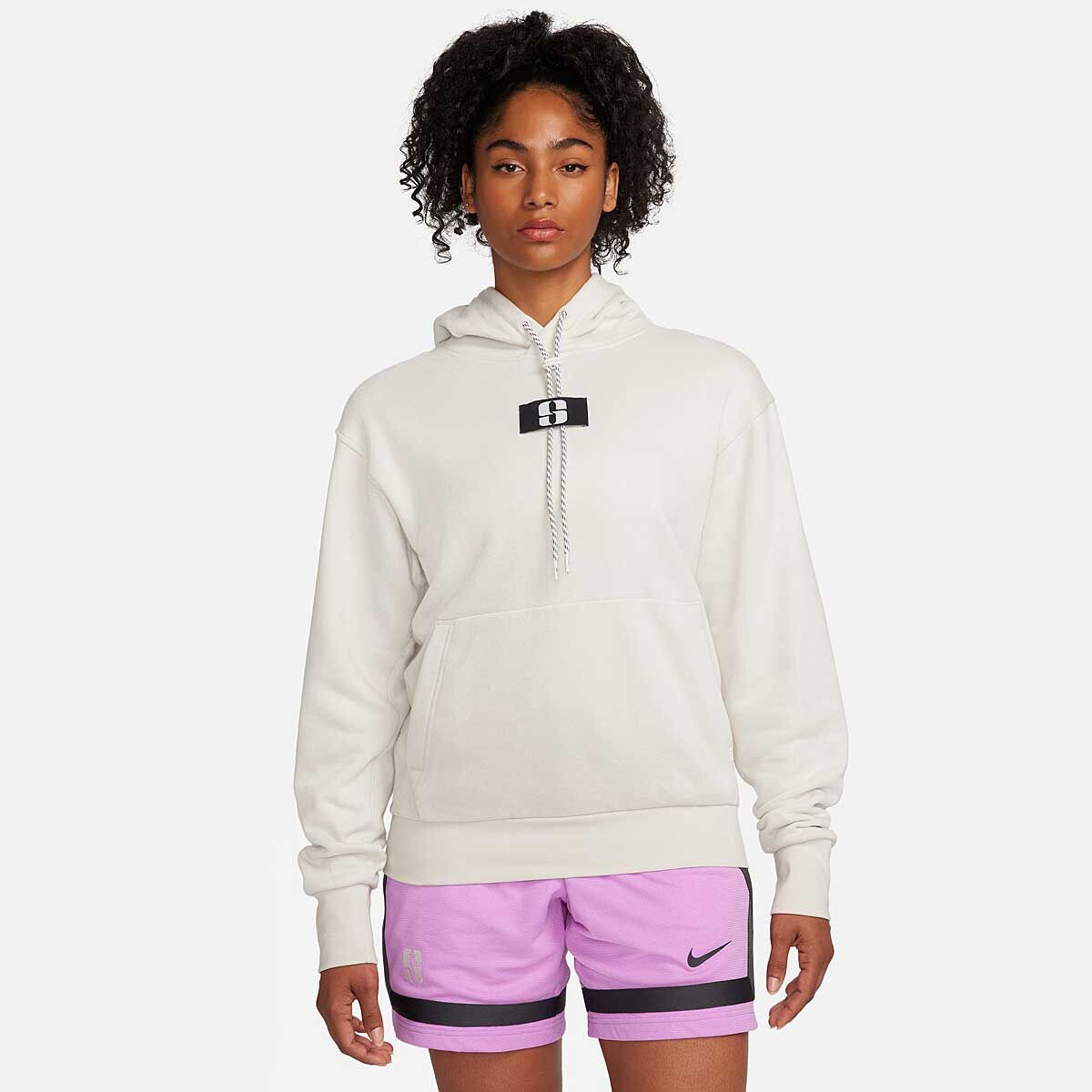 

Толстовка U NK SABRINA IONESCU HOODY Nike, цвет Knochenbeige/Fuchsia/Gipfel Weiß