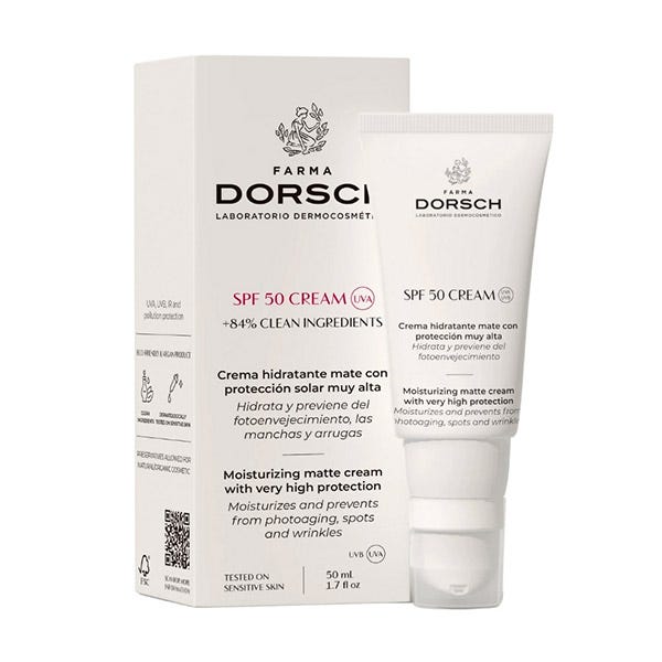 Солнцезащитный крем для лица FARMA DORSCH Crema Hidratante SPF 50, 50 мл — фото 2