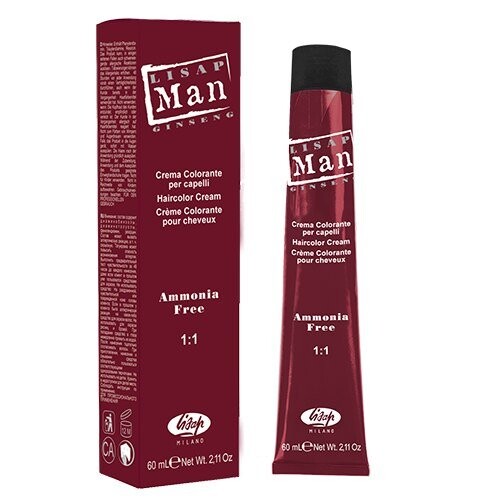 

Мужская краска для волос LISAP MAN 3 Темно-каштановый