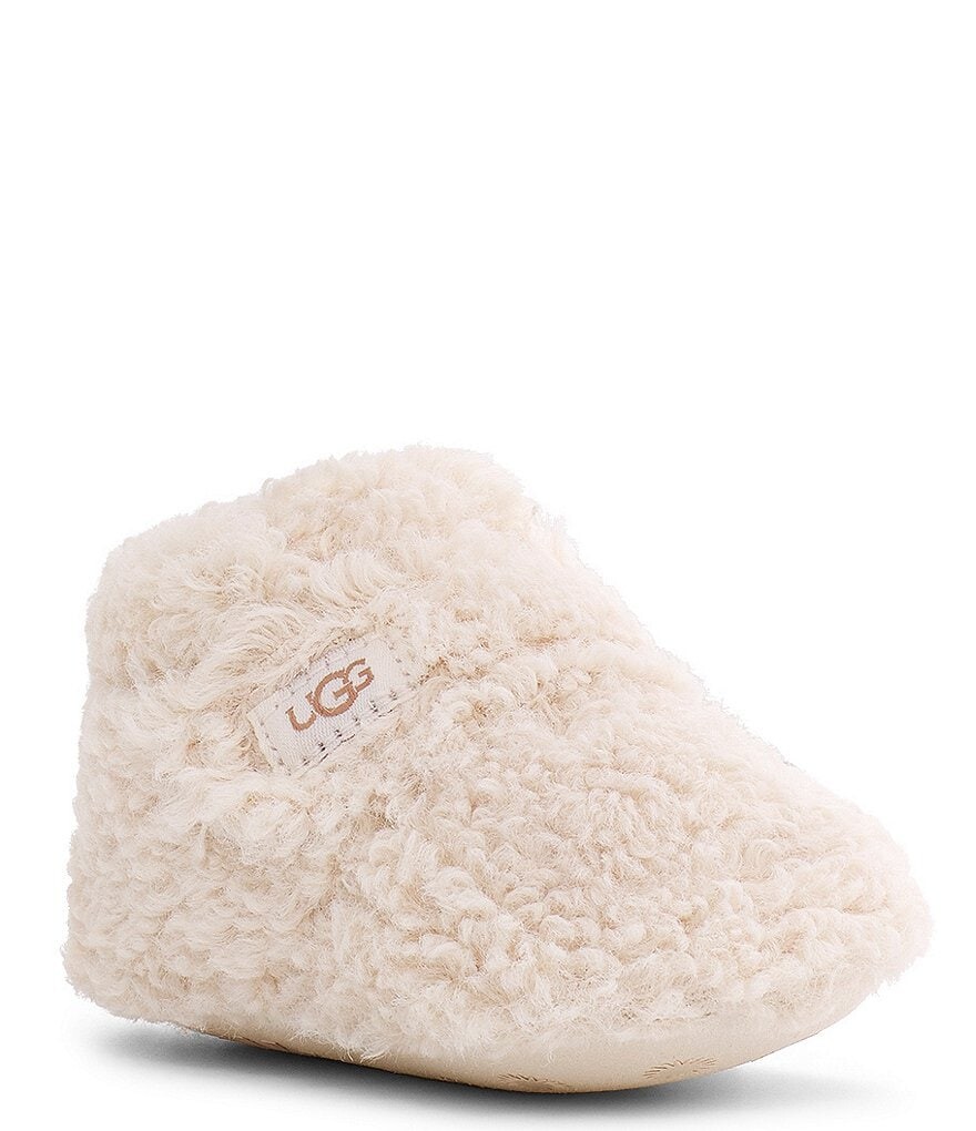 

Детские туфли для кроватки UGG Bixbee с фигурным мехом (для младенцев), слоновая кость