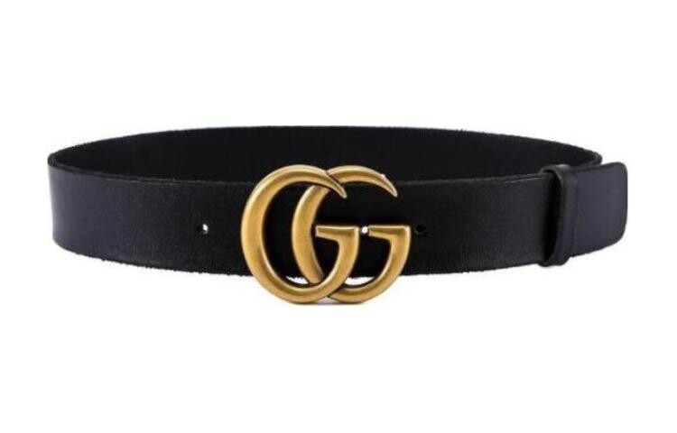 

Ремень женский Gucci кожаный, черный