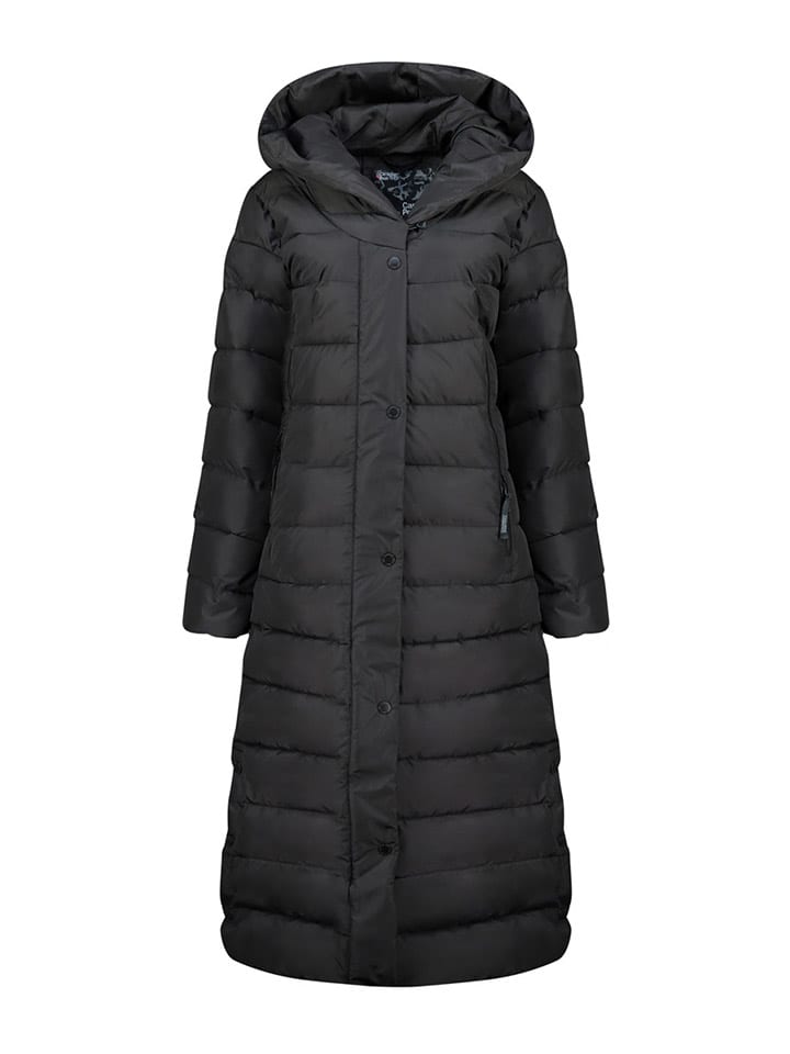 

Стеганое пальто Констанция черного цвета Canadian Peak
