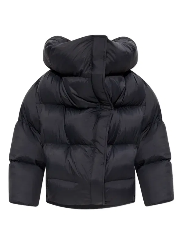 Стеганая пуховая куртка Balenciaga, черный