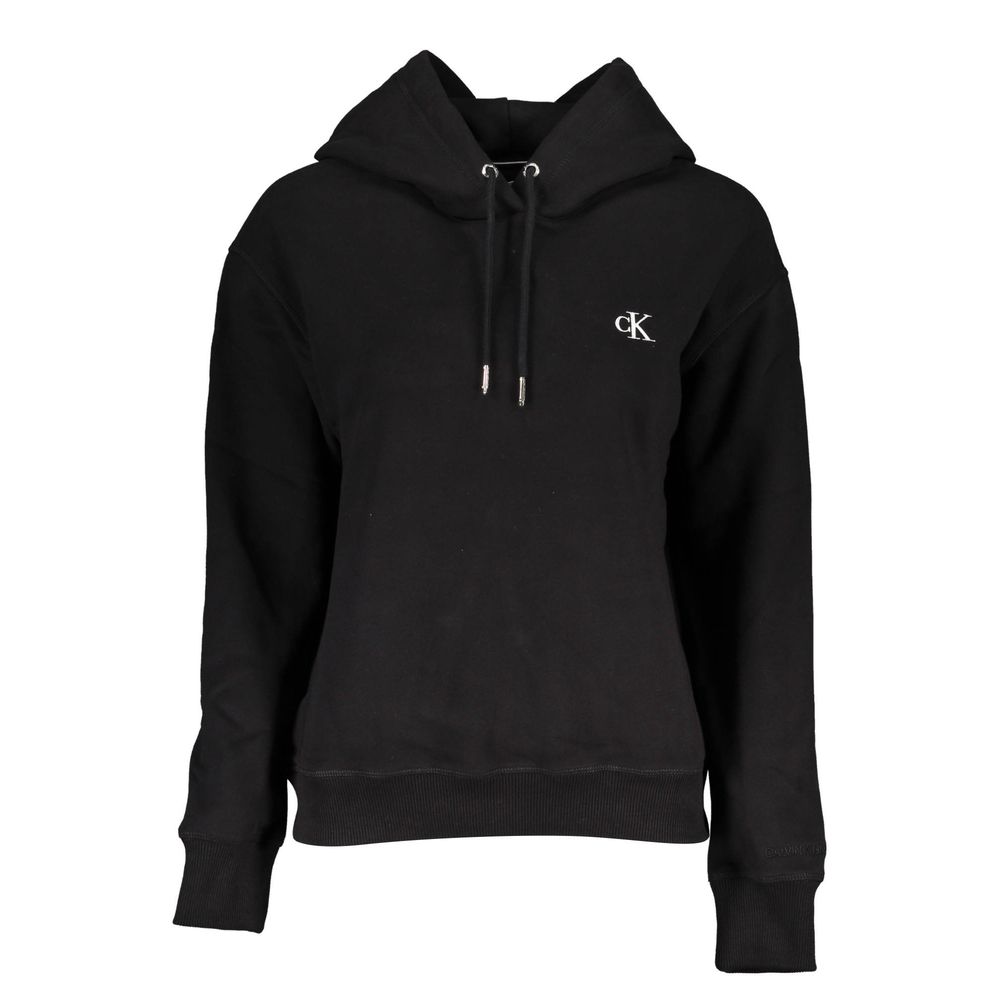 

Черный хлопковый свитер Calvin Klein