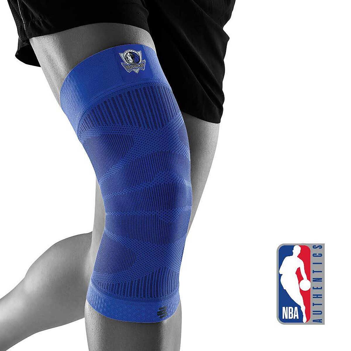 

Спортивный компрессионный бандаж для колена NBA Dalles Mavericks Bauerfeind, цвет Mavericks Blau