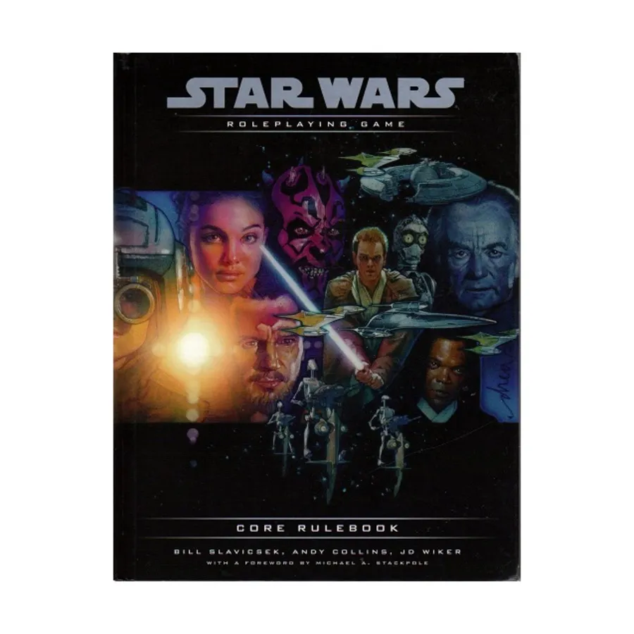 

Star Wars Roleplaying Game (1st Edition), Star Wars (WOTC) (d20), твердый переплет