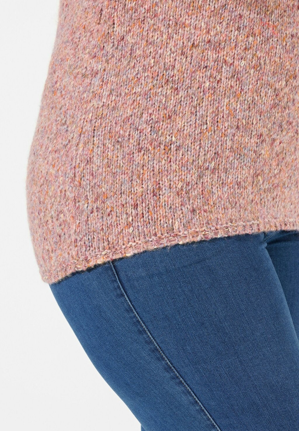 

Джемпер HEATHER LONG SLEEVE V-NECK Ulla Popken, цвет Berry