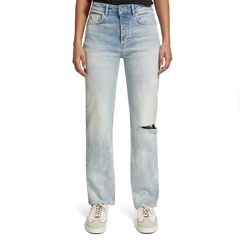 

Джинсы Scotch & Soda The Sky Straight Fit, синий