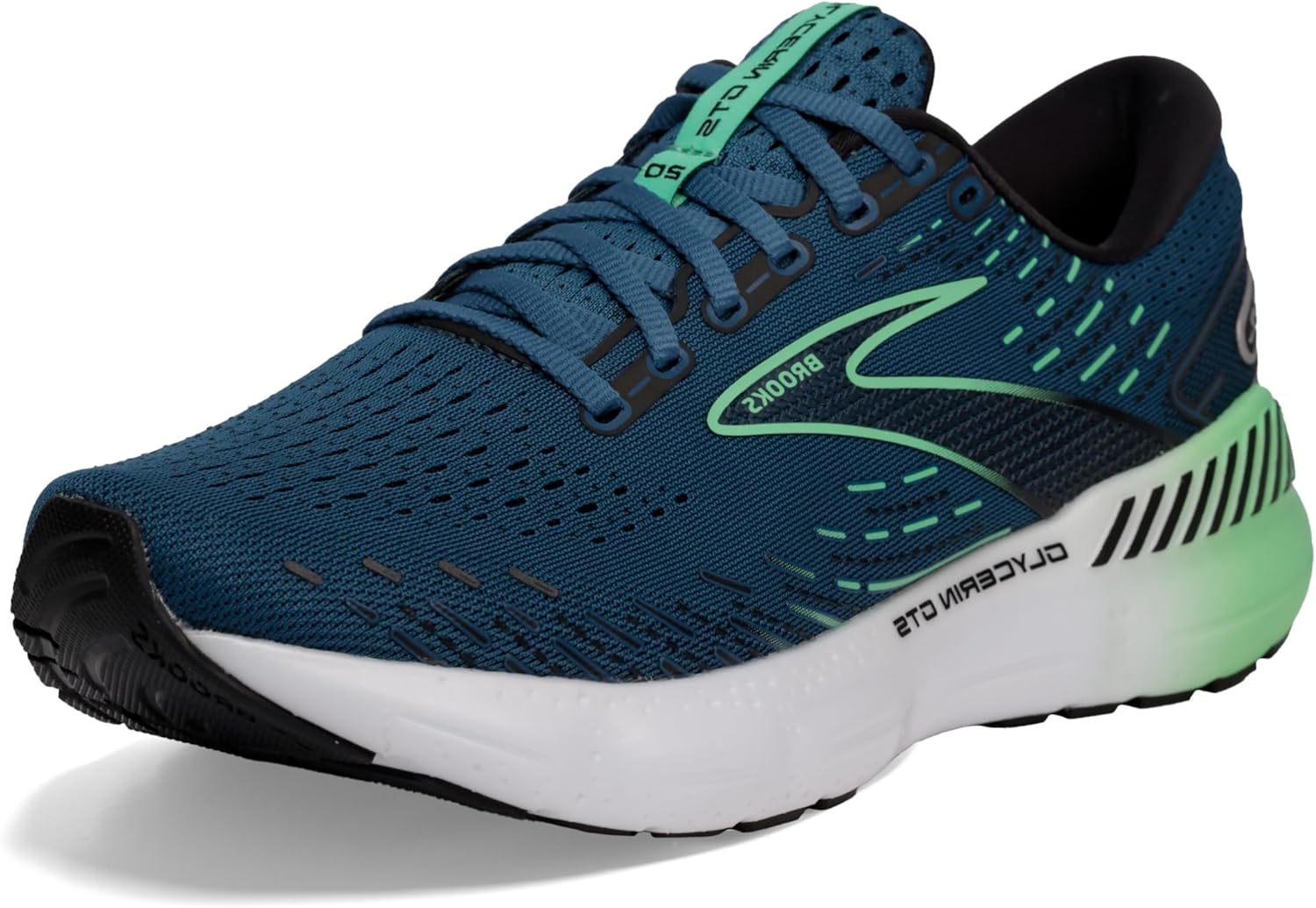 

Мужские беговые кроссовки Brooks Glycerin GTS 20 с поддержкой, черный/синий