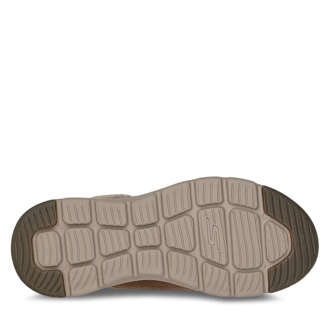 Ботинки женские Skechers GlacialUltra с мехом, черный, коричневый — фото 3