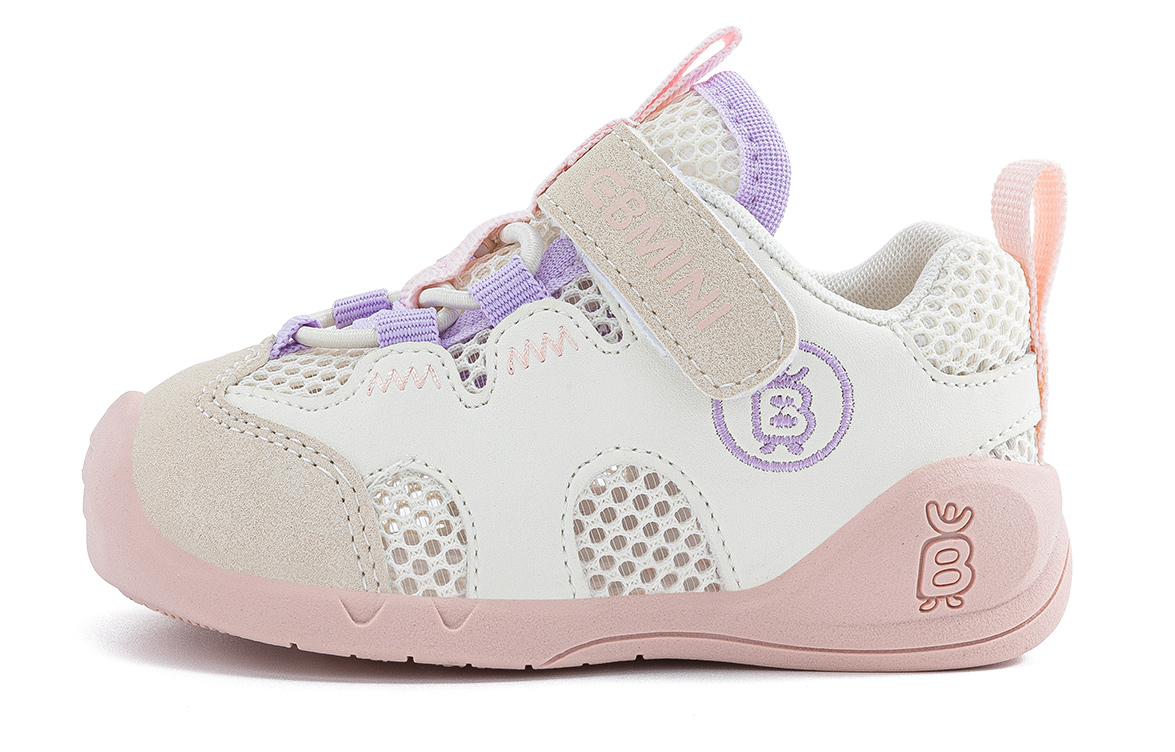 

Обувь для малышей EBMINI, бежевый/розовый