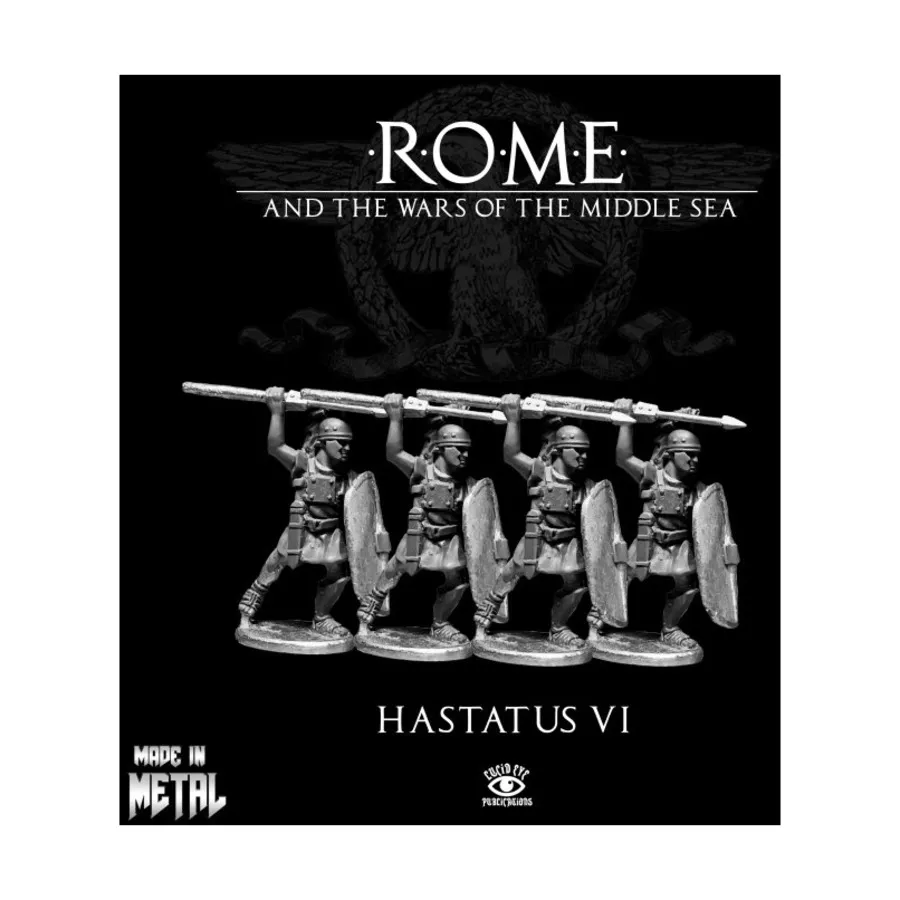 

Хастатус 6, Rome and the Wars of the Middle Sea (28mm)