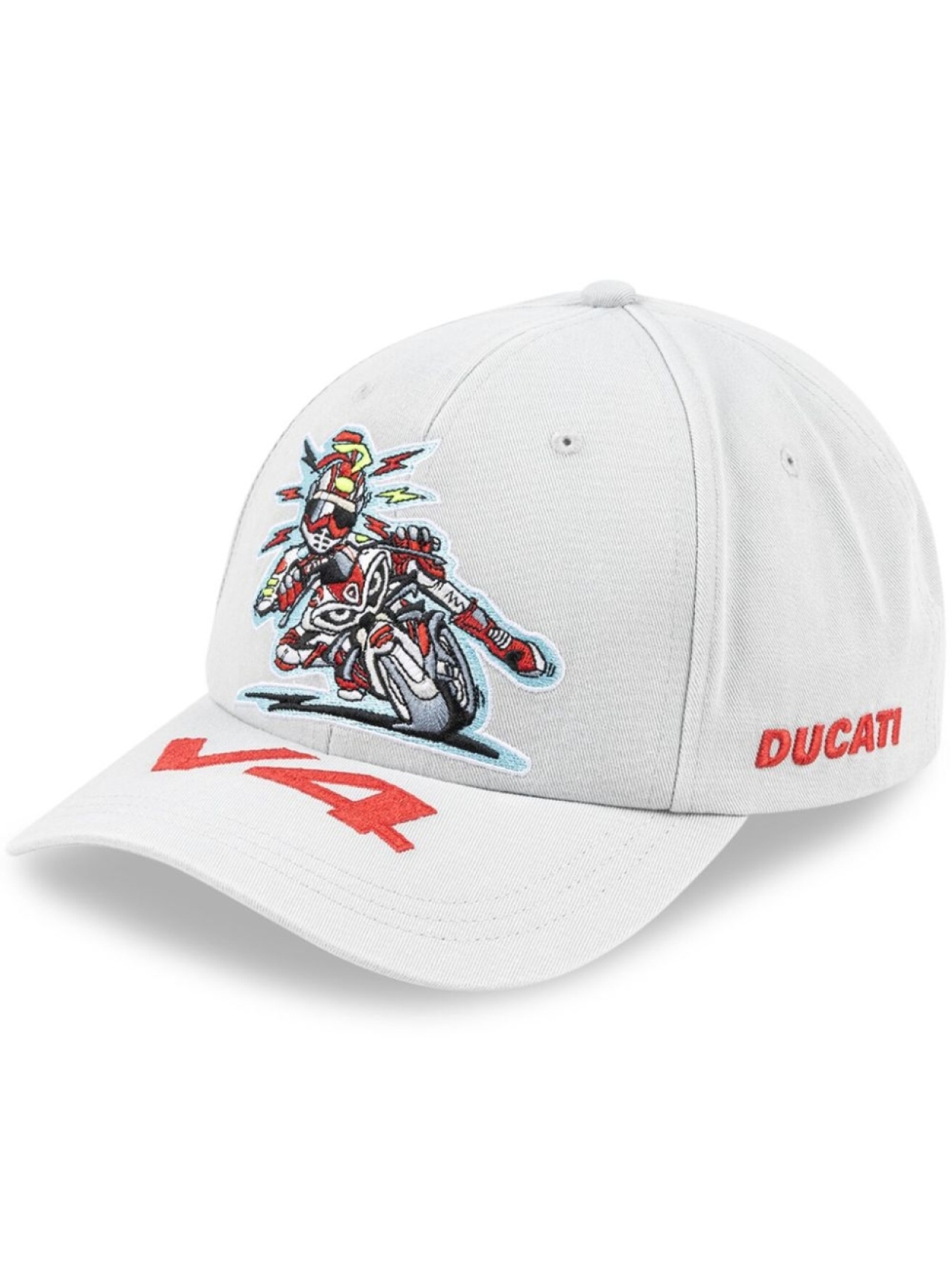 

Supreme x Ducati шестипанельная "белая" кепка, белый