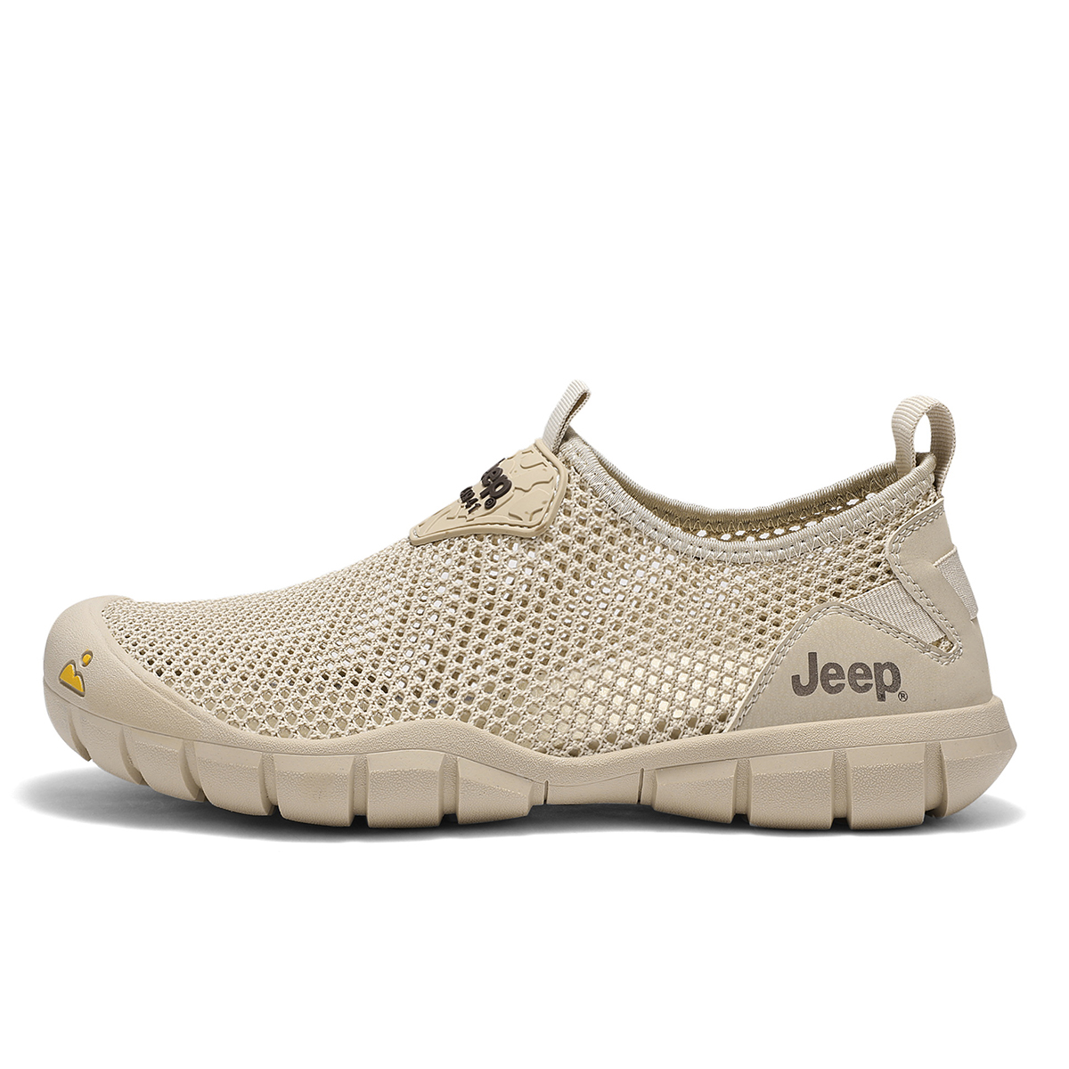 

Мужские речные треккинговые туфли Cushioning Abrasion Resistant Lightweight Breathable Slip Resistant Jeep, sand
