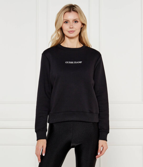 

Толстовка Regular Fit Guess Jeans, черный