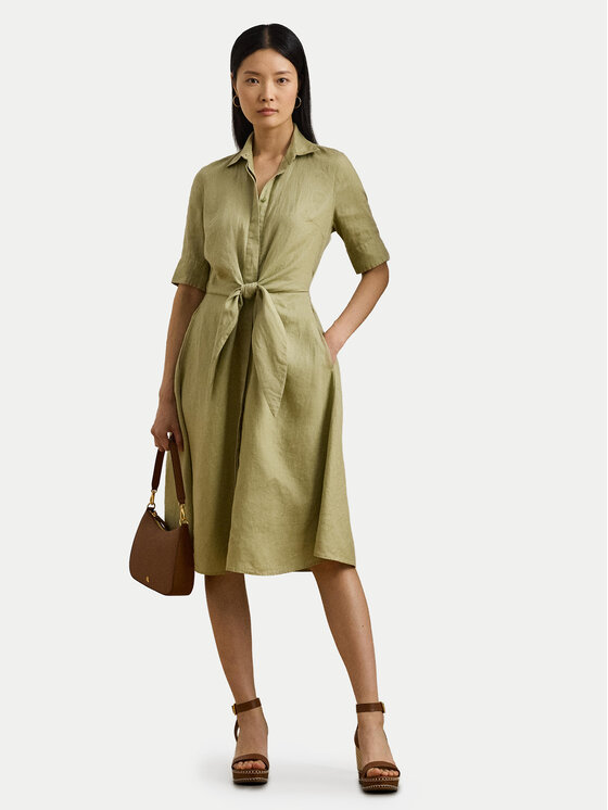 

Платье-Рубашка стандартный крой 200905667015 Lauren Ralph Lauren, зеленый