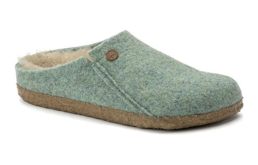 Birkenstock Детские тапочки Gray Green Kids — фото 4