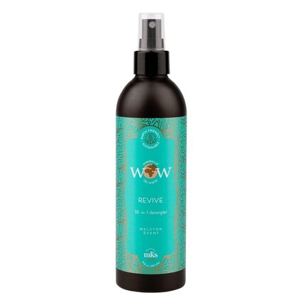

MKS eco WOW Revive Средство для расчесывания волос 10-в-1 Halcyon Scent, 10 жидких унций — для веганов и без тестирования на животных Earthly Body