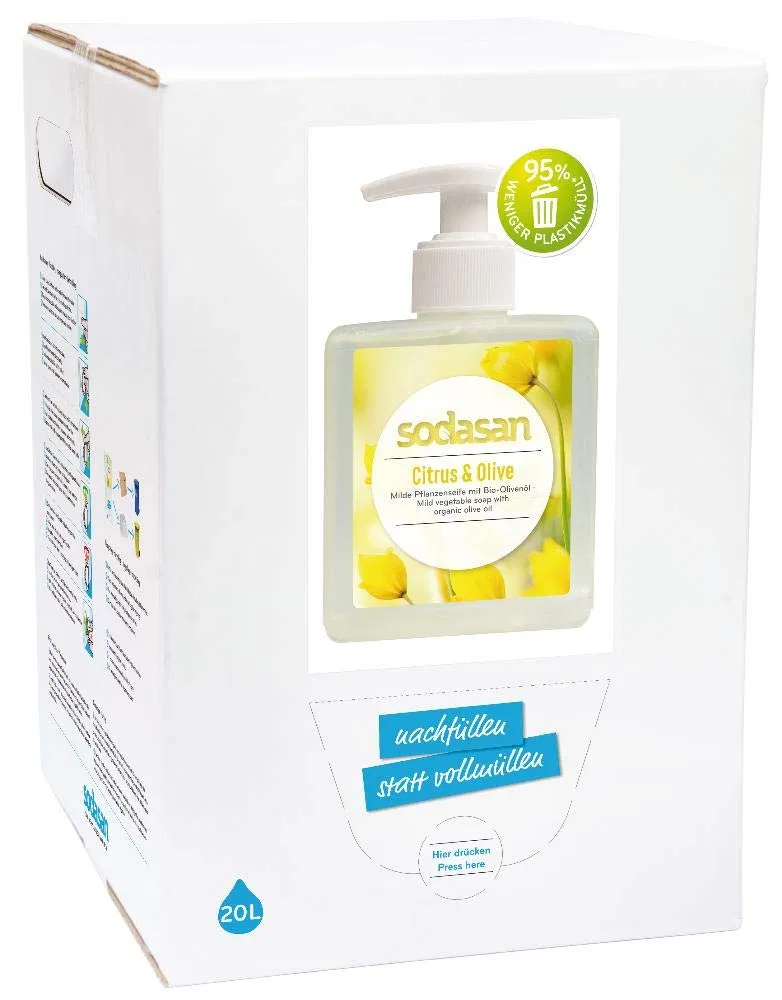 Жидкое мыло SODASAN Citrus Olive 20 литров Sodasan — фото 2