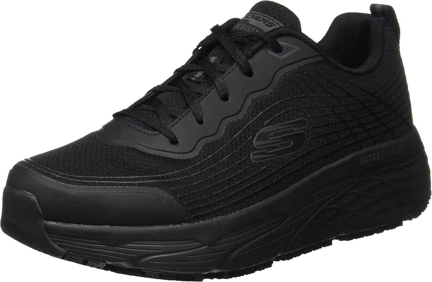 Мужские кроссовки Skechers Max Cushioning Elite Sr Rytas, Black Textile Synthetic
