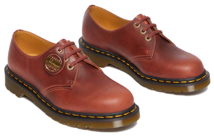 Кроссовки Dr. Martens 1461 Made in England Denver Leather Oxford Shoes 'Brown' — фото 3