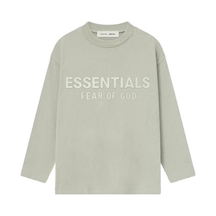 

Футболка Fear of God Essentials Kids Classic Long-Sleeve T-Shirt, Abbey Stone