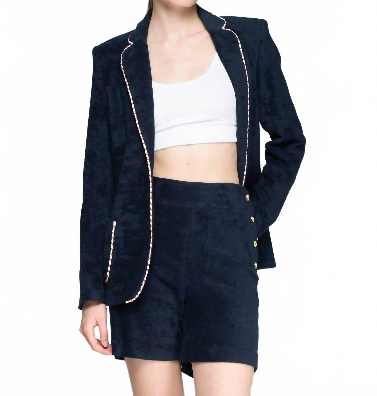 

Шорты-бермуды Tia темно-синего цвета Vilagallo, темно-синий