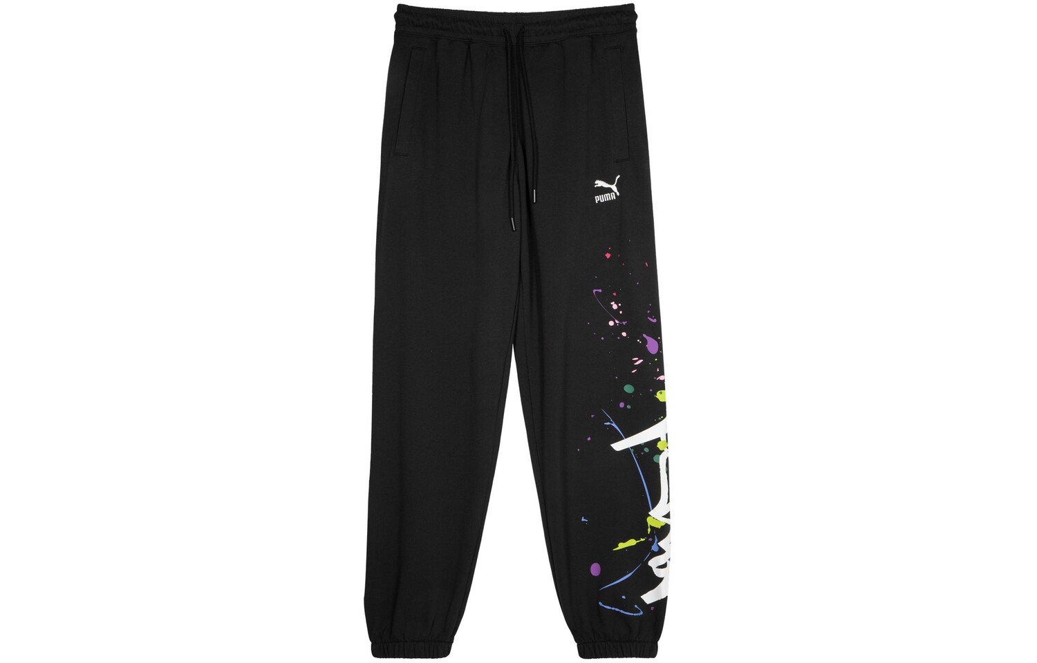 

Трикотажные спортивные штаны унисекс Puma, цвет Black