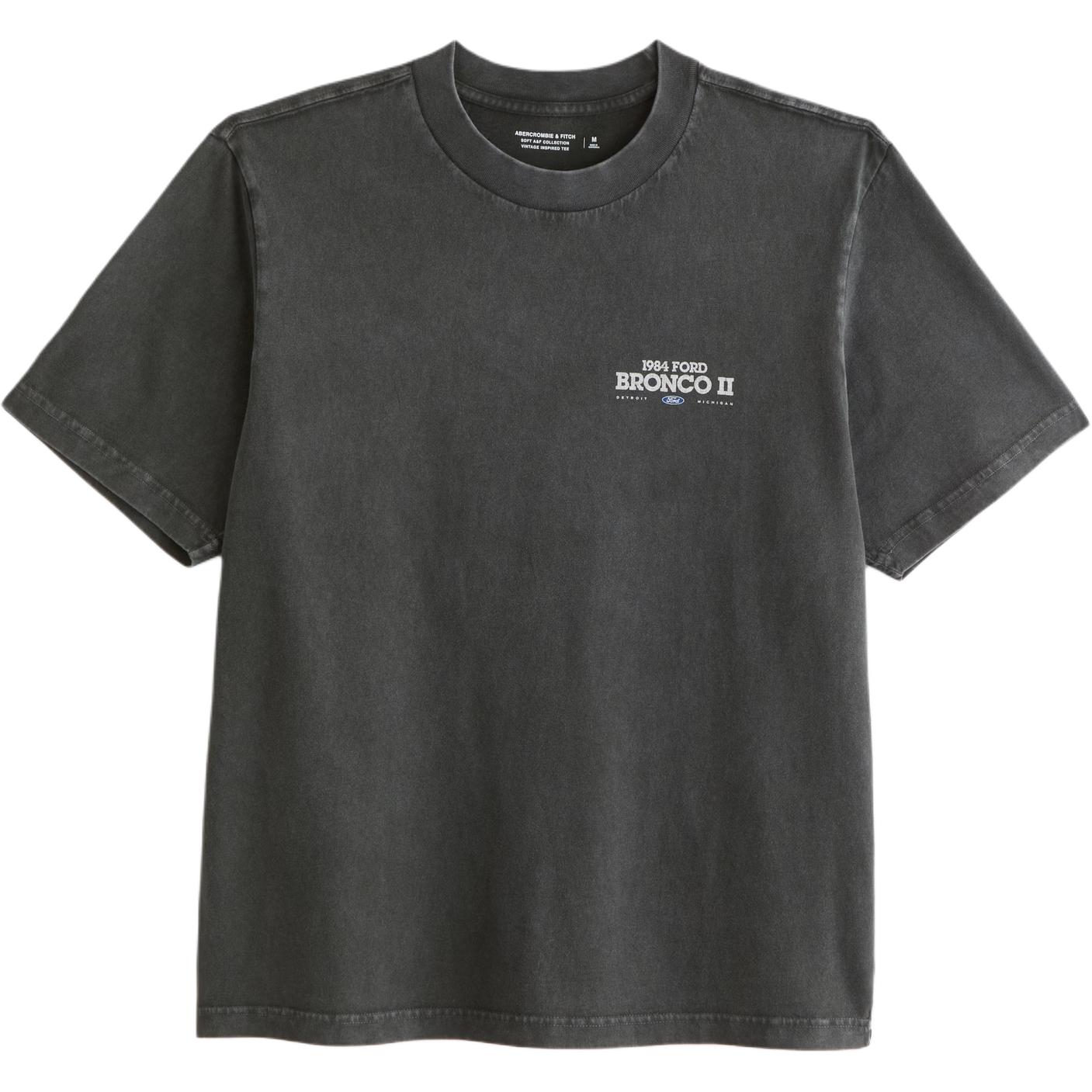 

Футболка мужская Abercrombie＆Fitch, черный