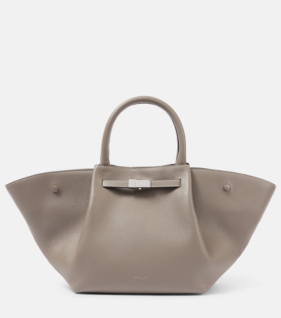 

Нью-Йоркская кожаная сумка Midi DeMellier, Stone Grey
