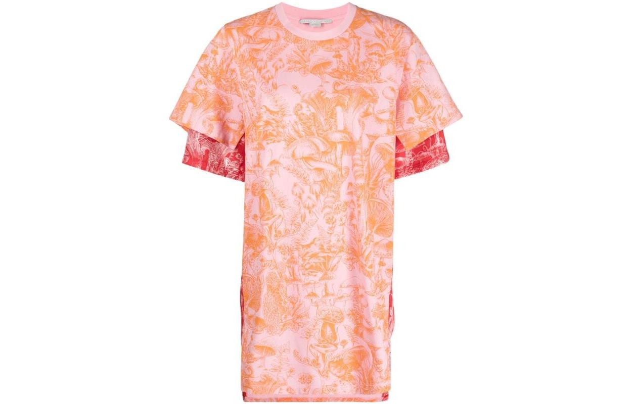 

Футболка женская разноцветная Stella McCartney, мультиколор