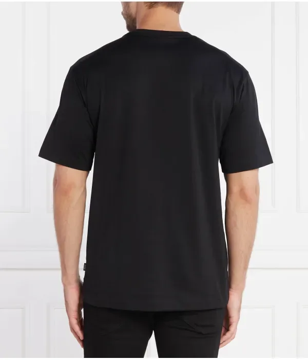 Футболка Tessin regular fit Boss, черный — фото 4