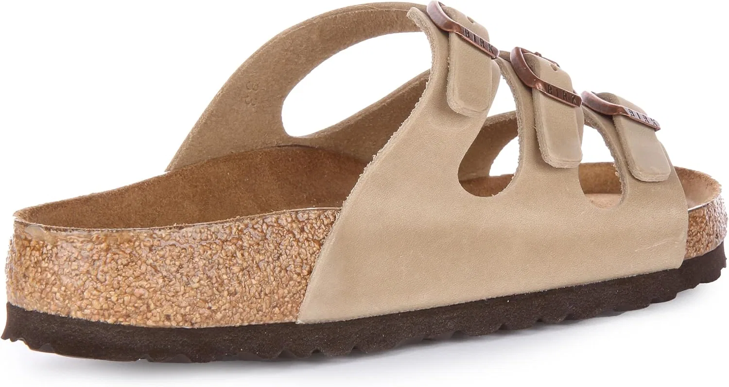 Спортивные сандалии, кожаные, Birkenstock, Табачный Коричневый — фото 3