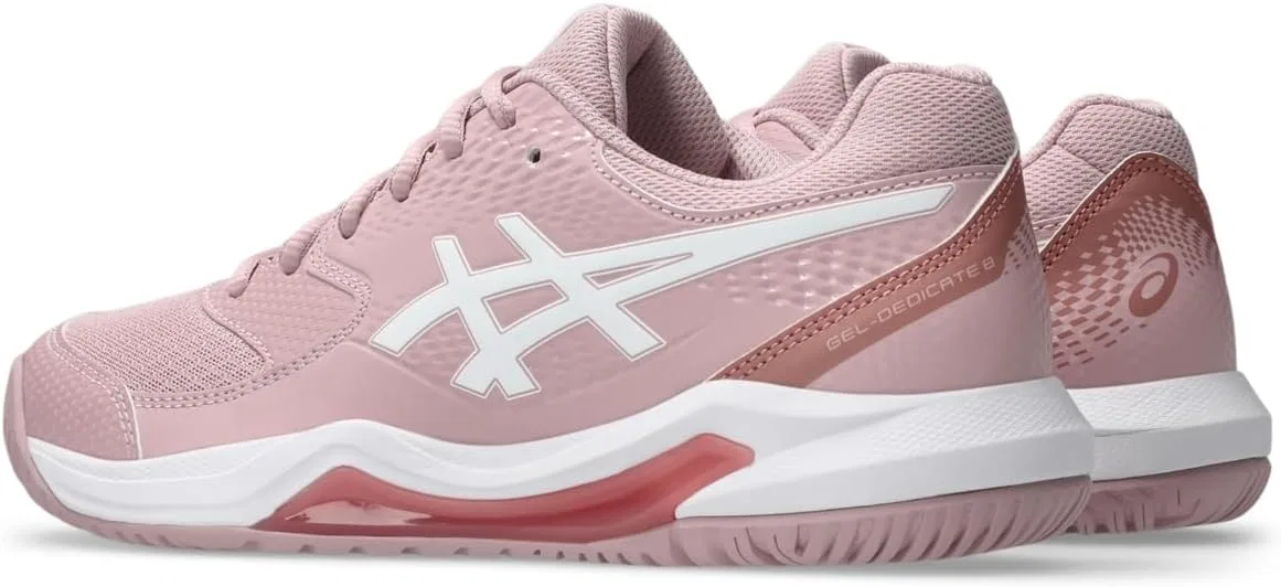 Кроссовки для тенниса ASICS Gel-Dedicate 8, Morganite/White — фото 3