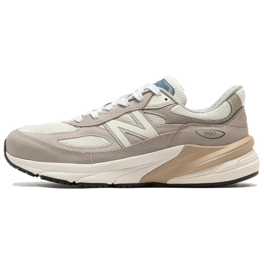 

Кроссовки Teddy Santis X 990v6 Made In Usa 'Light Mushroom Moonrock' New Balance, Beige