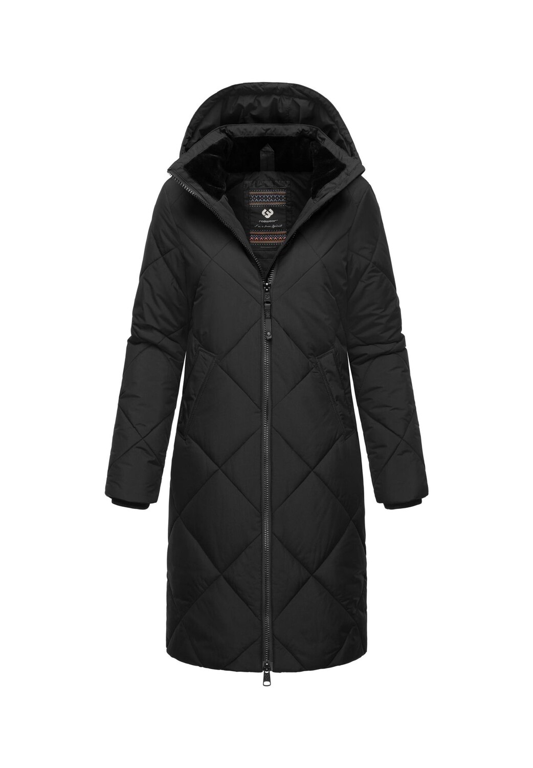 

Стеганое пальто Rebela Ragwear, черный