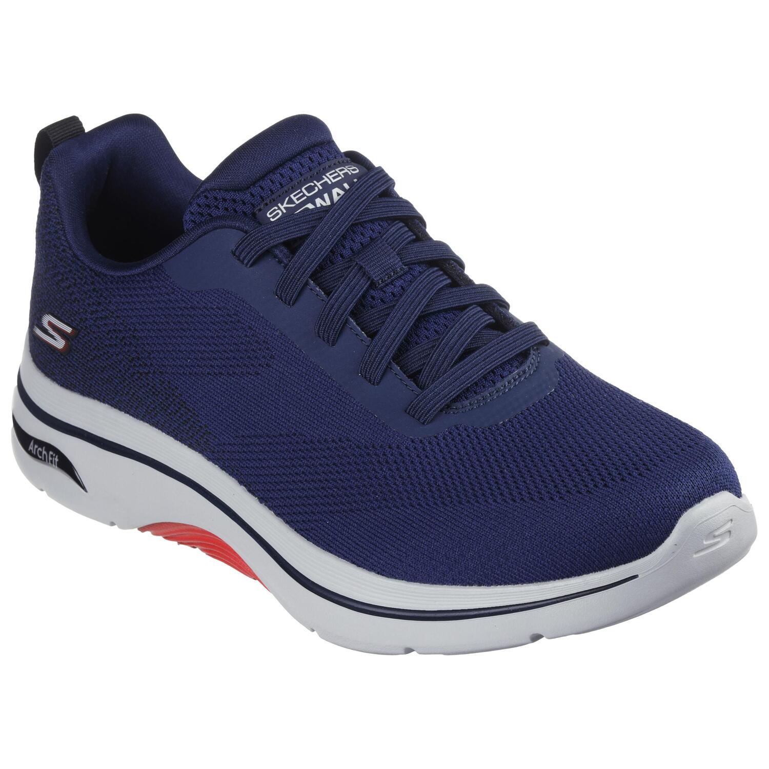 GO Walk Arch Fit 2.0 Низкие повседневные туфли мужские синие Skechers — фото 3