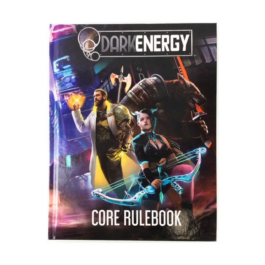 

DarkEnergy - Core Rulebook, Roleplaying Games (Entanglement), твердый переплет