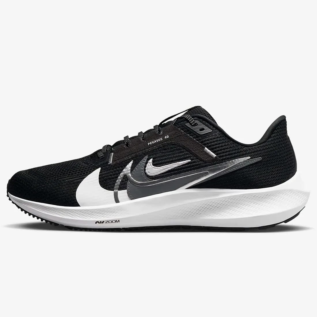 Мужские беговые кроссовки Nike Pegasus 39, белый/черный — фото 4