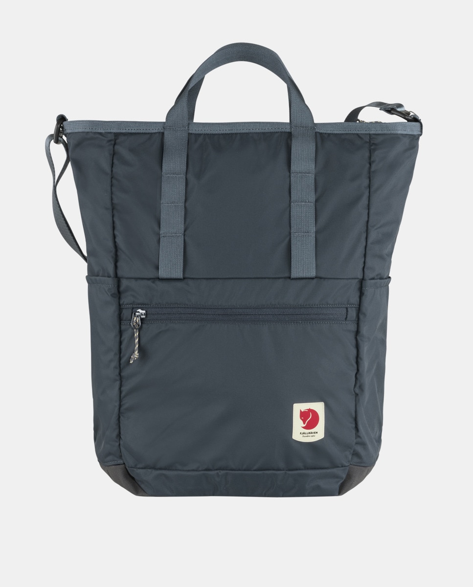 

Сумка-тоут унисекс Fjällräven High Coast из переработанного нейлона темно-синего цвета, трансформируемая в рюкзак Fjällräven, темно-синий