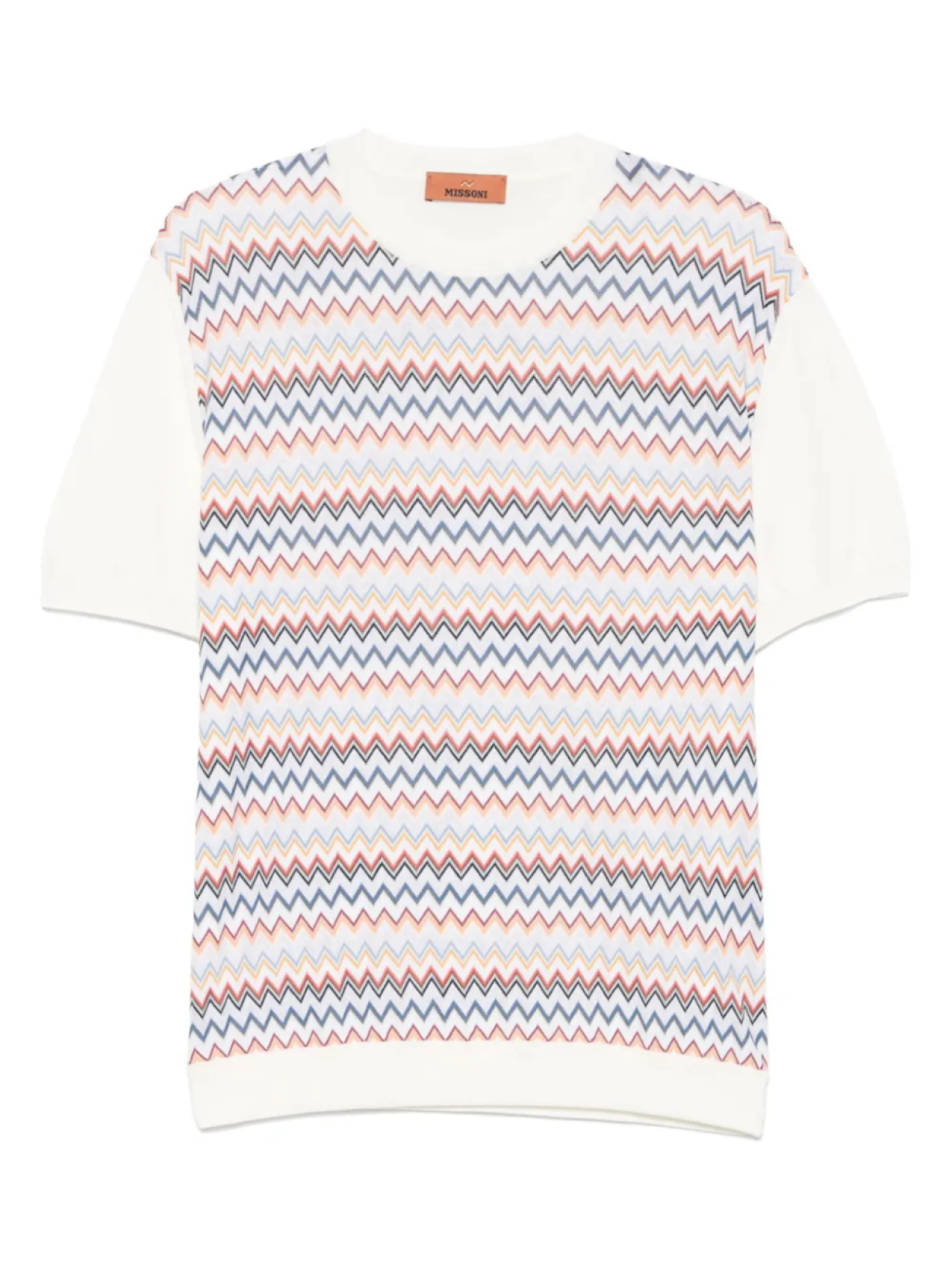 

Футболка с принтом зигзаг Missoni, белый