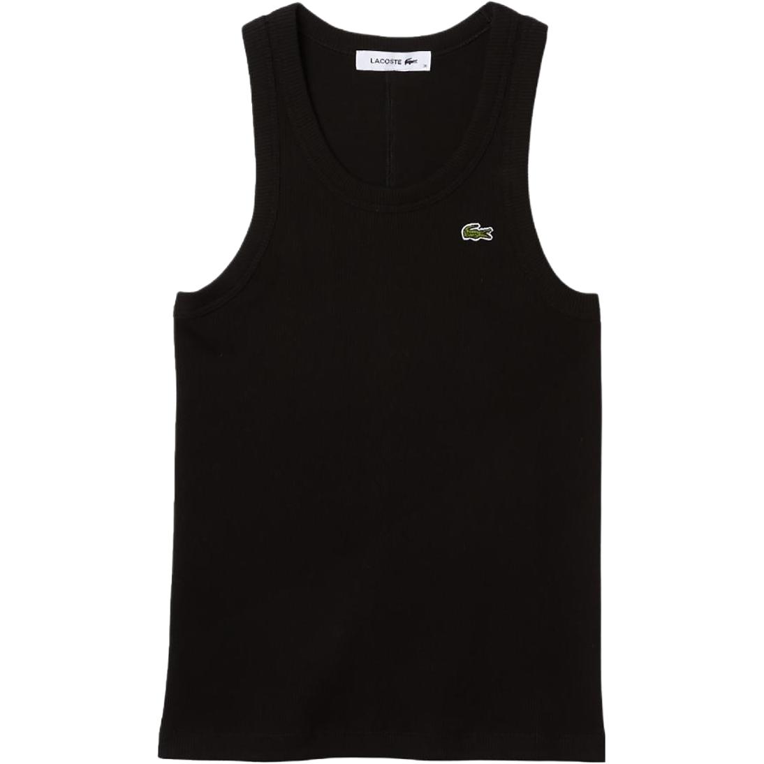 

Футболка-майка slim fit LACOSTE, черный