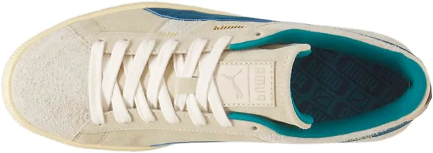 Детские кроссовки PUMA Suede JR Classic (младший/старший ребенок), бежевый — фото 3