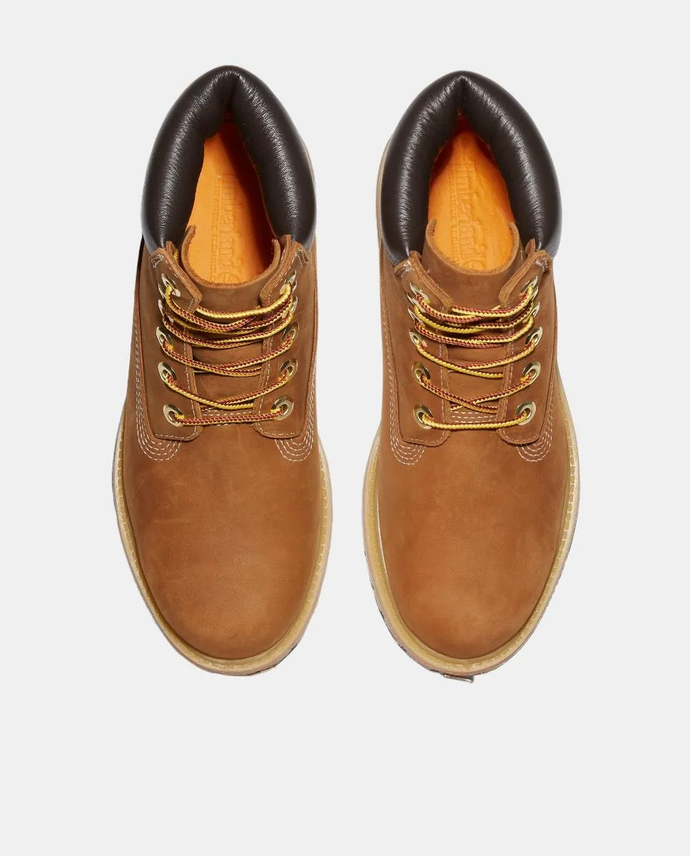Женские водонепроницаемые сапоги 6 дюймов Timberland, коричневый — фото 2